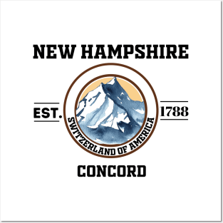 New Hampshire Posters and Art